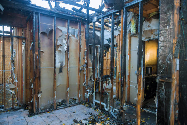 Professional Soot Cleanup technician working in Fort Defiance, AZ
